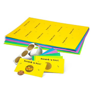 Scratch 'n See - Cards & Stickers