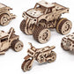 5-Vehicle Model Set — Wooden Vehicle Model Set, 364 Pieces