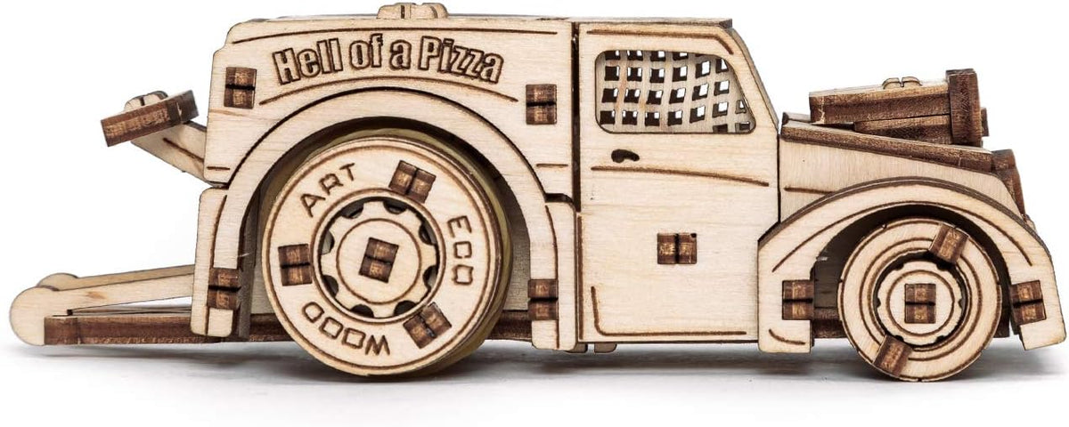 5-Vehicle Model Set — Wooden Vehicle Model Set, 364 Pieces