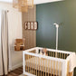 Indoor High Back Baby & Toddler Swing-Nutmeg