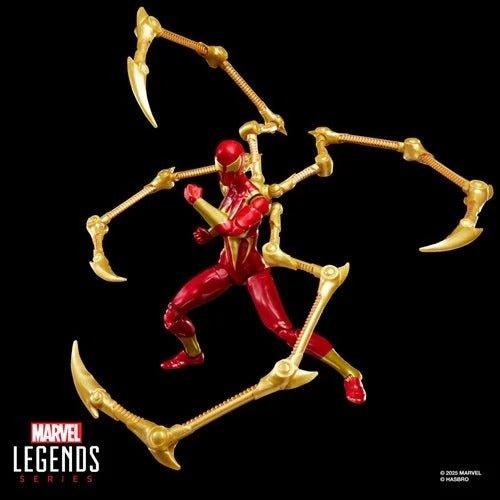 Spider-Man Marvel Legends Magic: The Gathering Mary Jane Watson (Iron Spider) 6-Inch Action Figure and Card