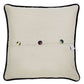 St. Louis Hand-Embroidered Pillow by CatStudio
