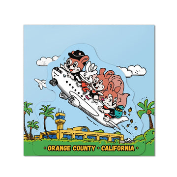 ZillyTales Sticker - Runway Rumble, Orange County Edition