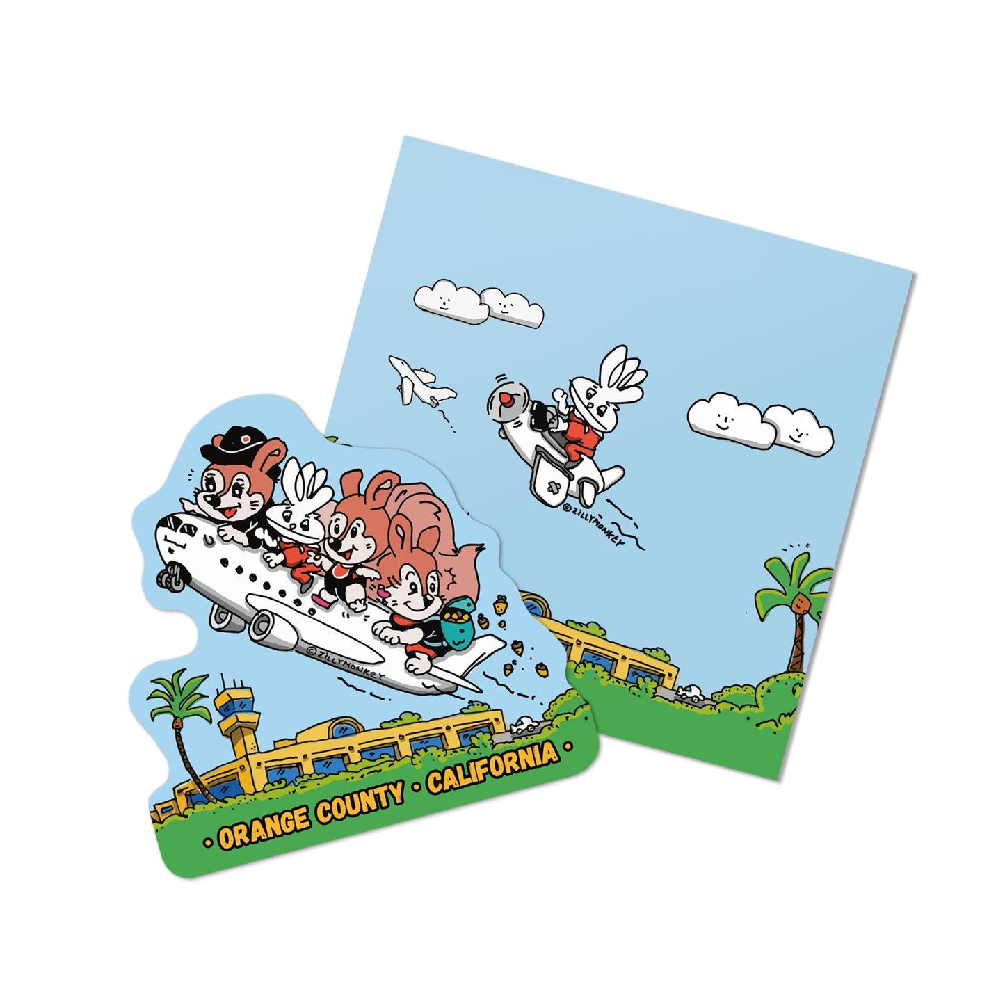 ZillyTales Sticker - Runway Rumble, Orange County Edition