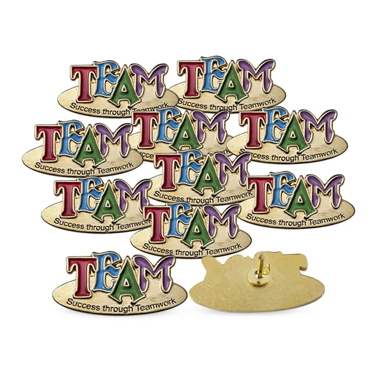 Success Through Teamwork Lapel Pins (10/set)