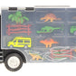22'' Transport Dinosaurs Car Carrier Truck Toy Includes Dinosaur Toys, Cars And Helicopter