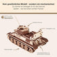 T-34-85 Tank — Mechanical Wooden Model, 965 Pieces