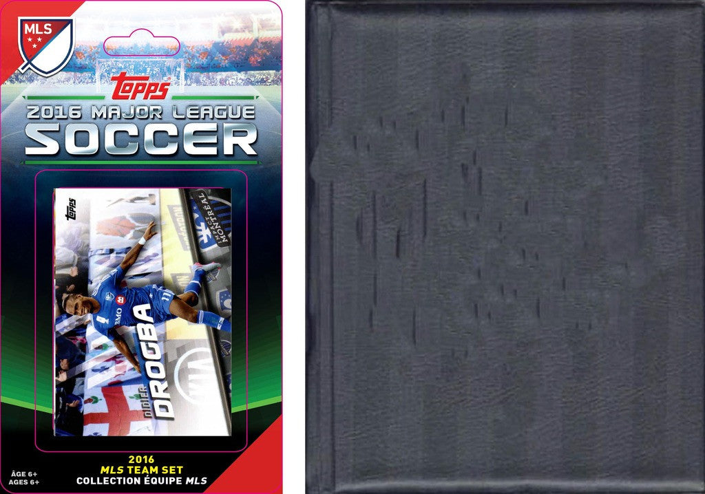 MLS Montreal Impact Licensed 2016 Topps Team Set and Storage Album