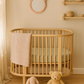 Kids Pink Rattan Teddy Bear Wall Mirror – Baby Girl Nursery & Kids Room Décor Gift