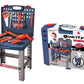 16'' Pretend Tool Set Workbench For Kids