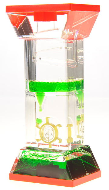 Liquid Motion Bubbler With One Wheel (Green)