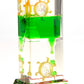Liquid Motion Bubbler With Two Wheels (Green)