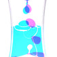 Liquid Motion Bubbler (Blue Pink)
