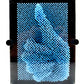 3D Pin Art Impression Board (Light Blue)