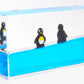 Mini Liquid Penguin Paperweight