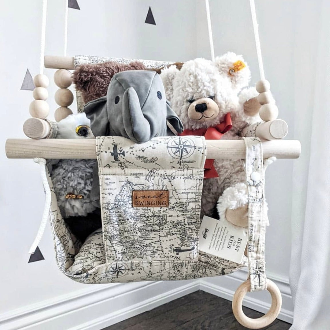 Indoor High Back Baby & Toddler Swing-Navigation