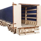 Tilt Semitrailer for Road King — Mechanical Wooden Model, 286 Pieces