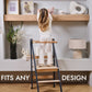 Toddler Learning Tower: Step stool for Kids - Graphite