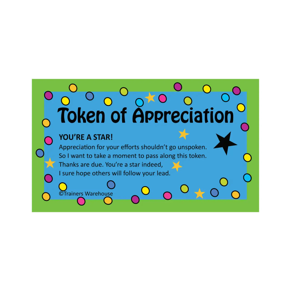 Tokens and Card set (5 different sets)