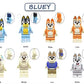 Bluey Custom Minifigure Set of 8 – Family Fun with Bluey and Friends!