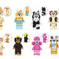 Bluey Friends Custom Minifigure Set of 8 – Fan‑Made Animal Figures