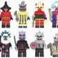 Creepy Carnival Clowns Custom Minifigure Set – 8 Horror Circus Figures (Fan-Made)