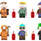 Cartoon Town Crew Custom Minifig Set (6-Pack) – Funny Animated Friends