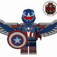 Winged Patriot Hero Custom Minifig