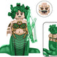 Medusa Minifigure – Gorgon Queen with Snake Hair