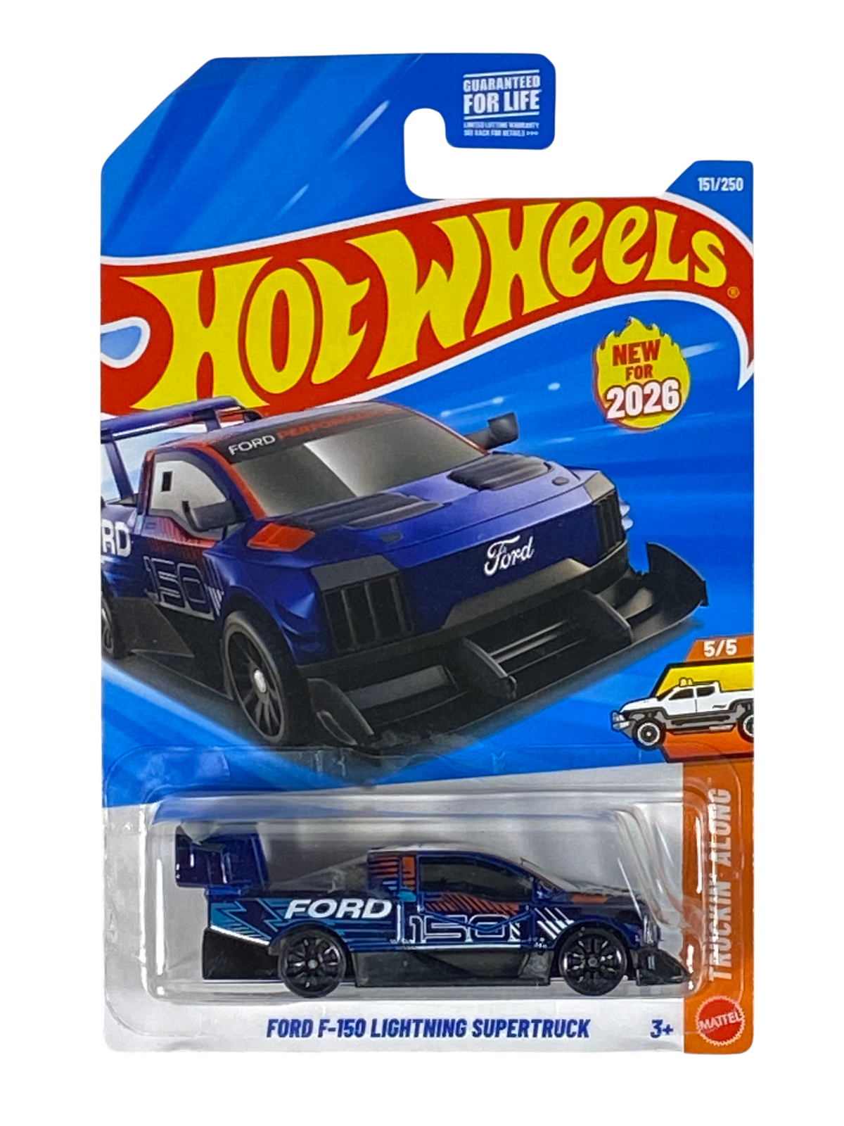 Hot Wheels Ford F-150 Lightning Supertruck | Truckin' Along Series 5/5