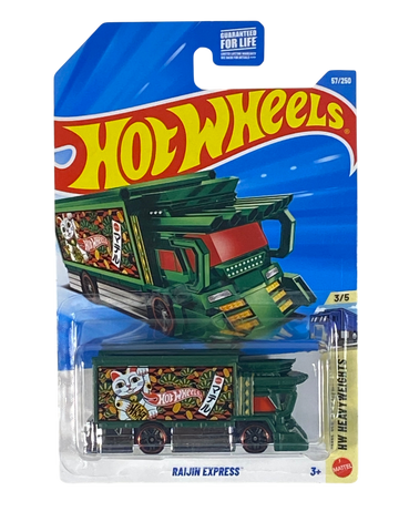 Hot Wheels Raijin Express | Heavy Weights Series 3/5