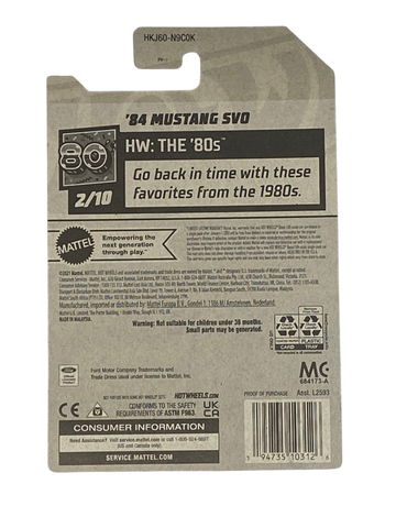Hot Wheels '84 Mustang SVO | The '80s Series 2/10