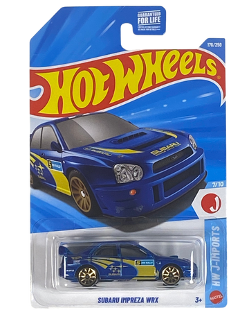 Hot Wheels Subaru Impreza WRX | J-Imports Series 7/10