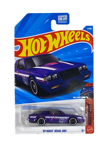 Hot Wheels '87 Buick Regal GNX (Treasure Hunt) | Nightspeed Series 1/10