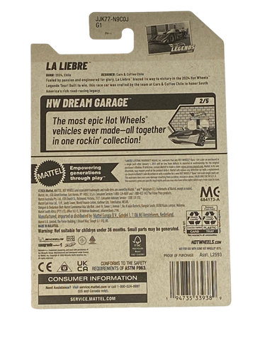 Hot Wheels La Liebre | Dream Garage Series 2/5