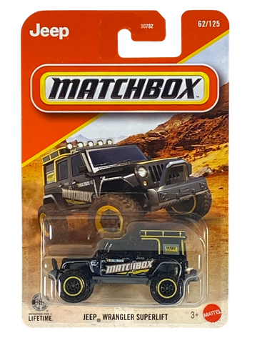 Matchbox Jeep Wrangler Superlift | Matchbox Series 62/125