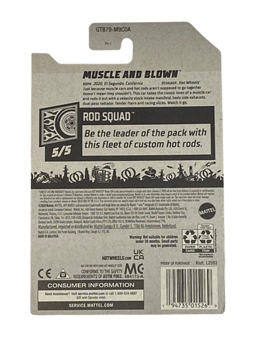 Hot Wheels Muscle and Blown | Rod Squad Series 5/5