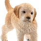 Schleich 16396 Golden Retriever Puppy Figurine- Brown