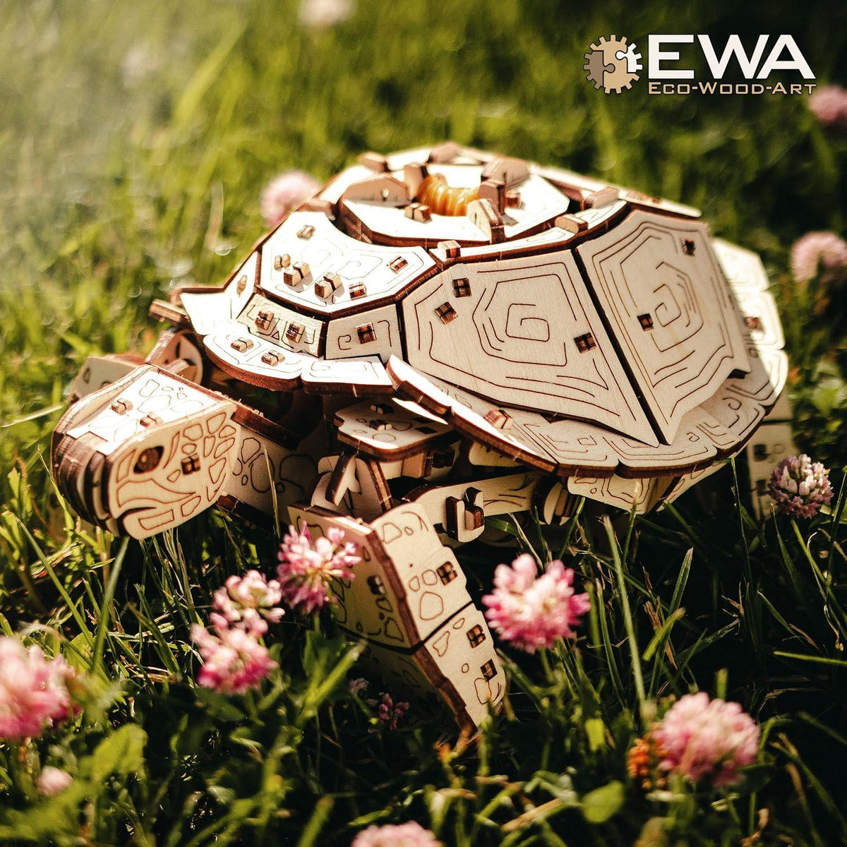 Turtle — Mechanical Wooden Model, 269 Pieces
