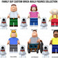 Family Guy Minifigure Set of 8