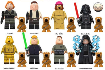 Star Wars Edition Family Guy Minifigure Set of 8