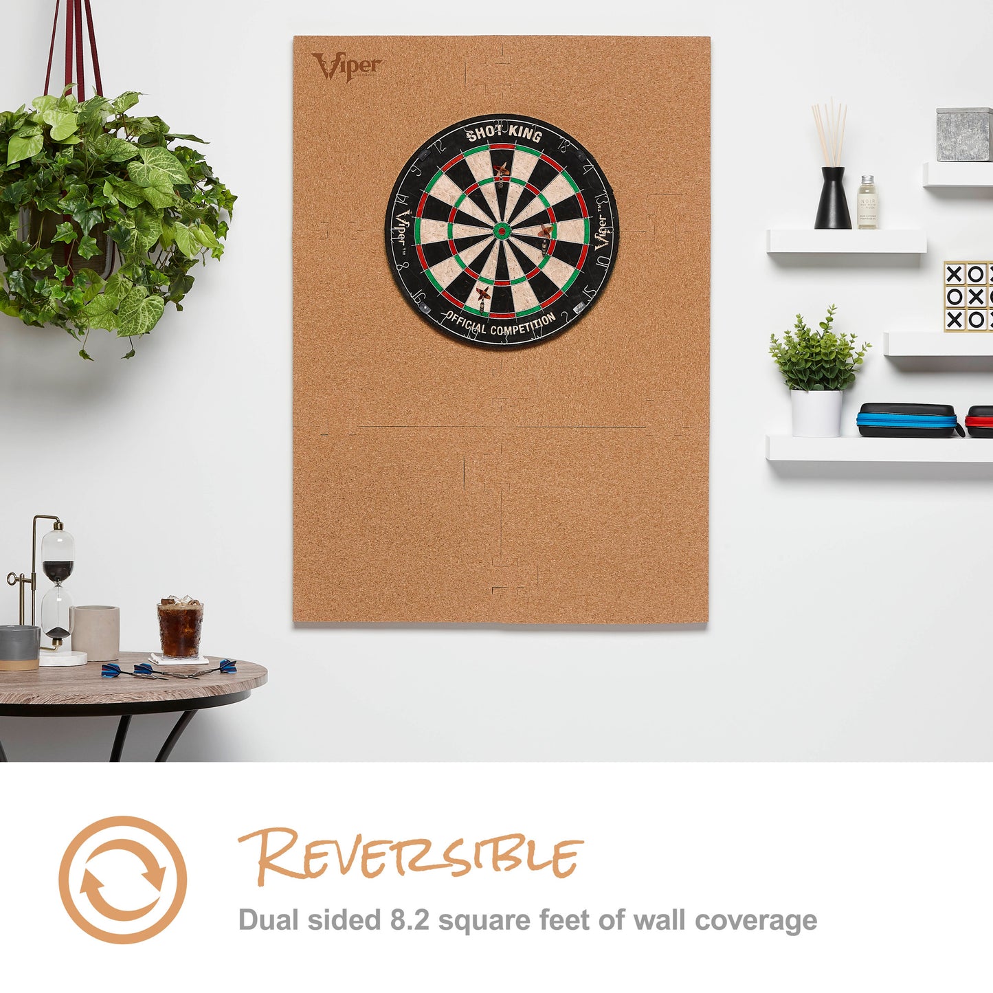 Viper Wall Defender Iii Dartboard Surround Cork