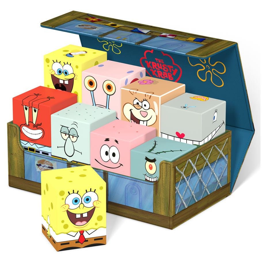 Deck Box: Squaroes: Spongebob SquarePants: Krusty Krab Collector's Case