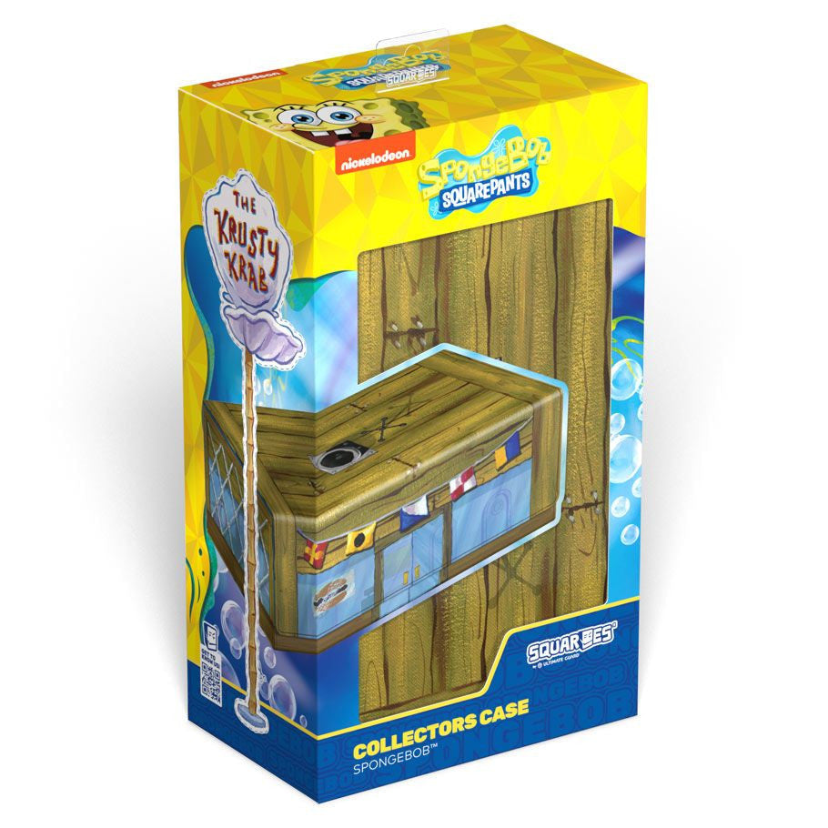 Deck Box: Squaroes: Spongebob SquarePants: Krusty Krab Collector's Case
