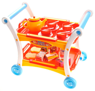 Tea Time Trolley Cart Pretend Play Set