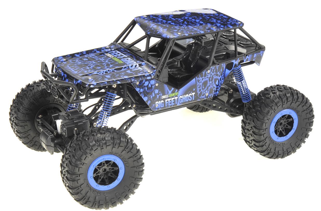 1:10 Rc 2.4G 4Wd Rally Rock Crawler Car (Blue)