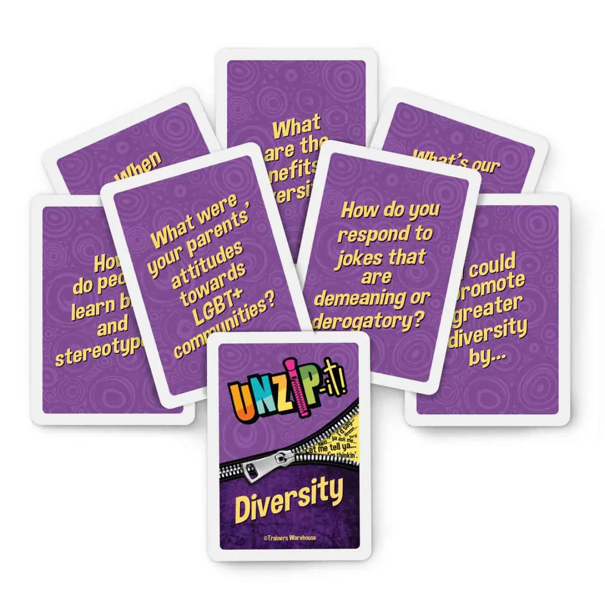 UNZIP-it! Set Conversation Starters