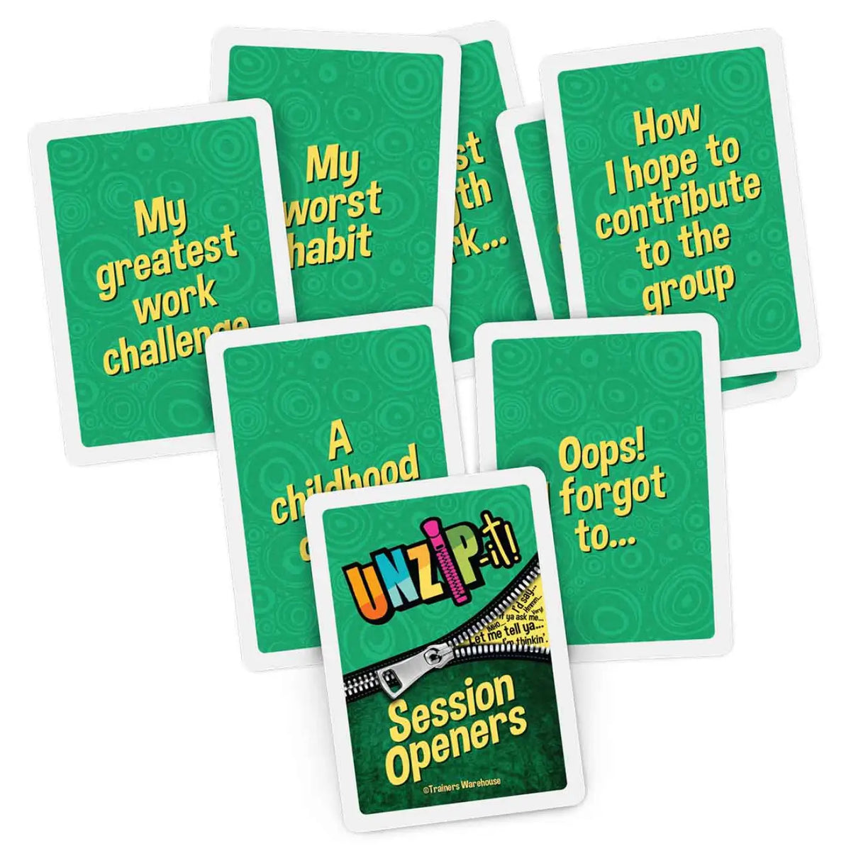 UNZIP-it! Set Conversation Starters