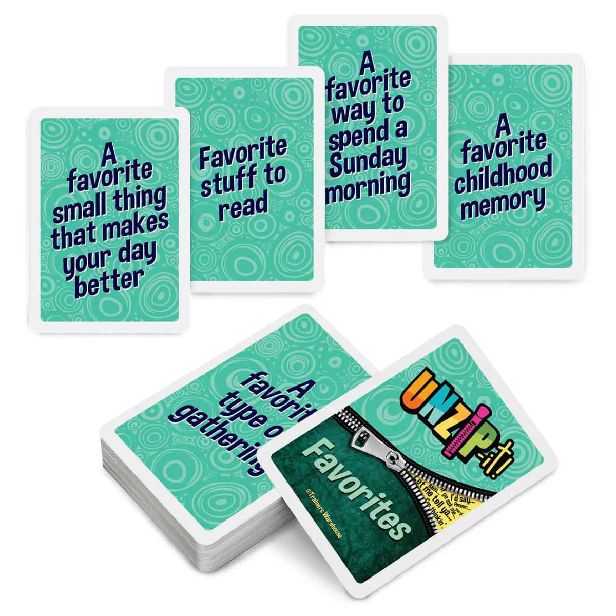 UNZIP-it! Set Conversation Starters
