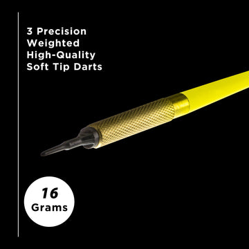 Viper Commercial Brass Bar Darts - Bag Of 45 Darts - Yellow